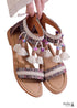 Boho Fringe Sandals